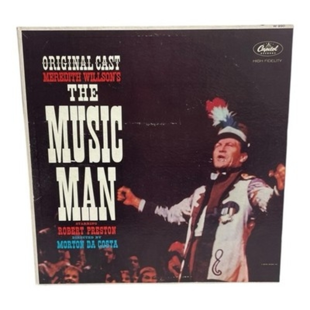 The Music Man Original Broadway Cast Vinyl LP 1958 Capitol Mono VG/VG+